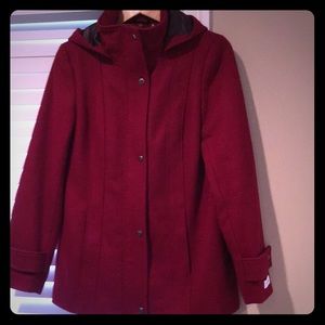 Calvin Klein red coat